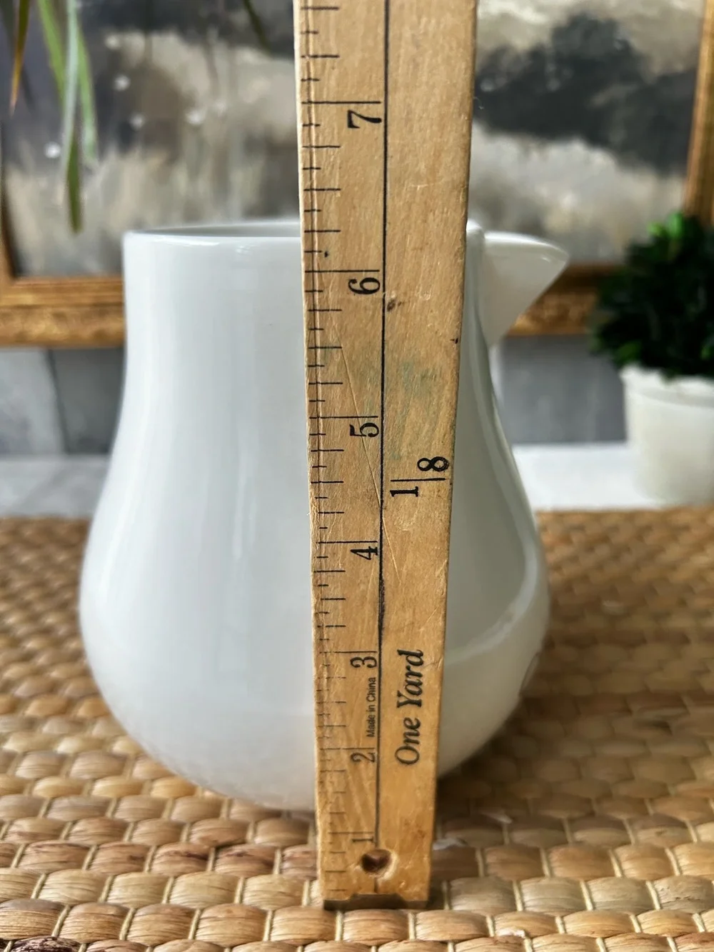 🌴Shapely Williams Sonoma Bonjour Hot Chocolate Ceramic Pot/Pitcher